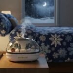 2026 Micro-Landscape Raindrop Humidifier — 250ml Desktop Aroma Diffuser with Scenic Glass Dome, Color-Changing LED Lights, Auto Shut-Off, Whisper-Quiet <36dB, Perfect for Home & Office - Image 4