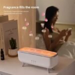 Jellyfish Dynamic Humidifier — Rechargeable Cool Mist Diffuser with Floating Jellyfish Mist Effect, 7-Color LED Ambient Light, Remote Control Timer, Whisper-Quiet Operation, USB Powered - Image 3