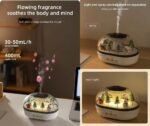 2026 Micro-Landscape Raindrop Humidifier — 250ml Desktop Aroma Diffuser with Scenic Glass Dome, Color-Changing LED Lights, Auto Shut-Off, Whisper-Quiet <36dB, Perfect for Home & Office - Image 5